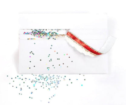 3-Pack Glitter Trap Prank Envelopes – The Ultimate Prank Envelopes for Sending Cards with a Sparkly Surprise – Fits Standard Cards - Laughter Guaranteed