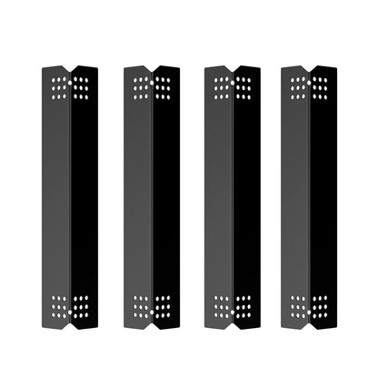 BBQ Heat Shields for Nexgrill 720-0830H 720-0783E BHG 720-0783W, BBQ Parts Heat Shield Plates, BBQ Burner Replacement, Heating Plate Burner Cover Flame Tamer Parts, 4-Pack