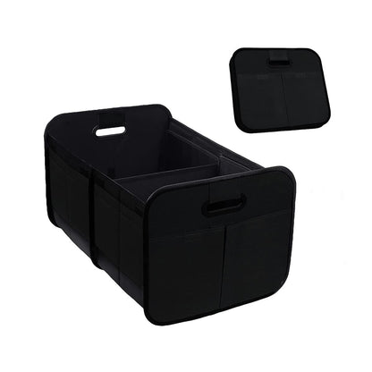 XINLIYA Car Trunk Organizer, Multi-Compartment Foldable Trunk Groceries Organizer, Collapsible Waterproof Premium Oxford Cargo Storage, Auto Accessories Universal for SUV Truck Sedan
