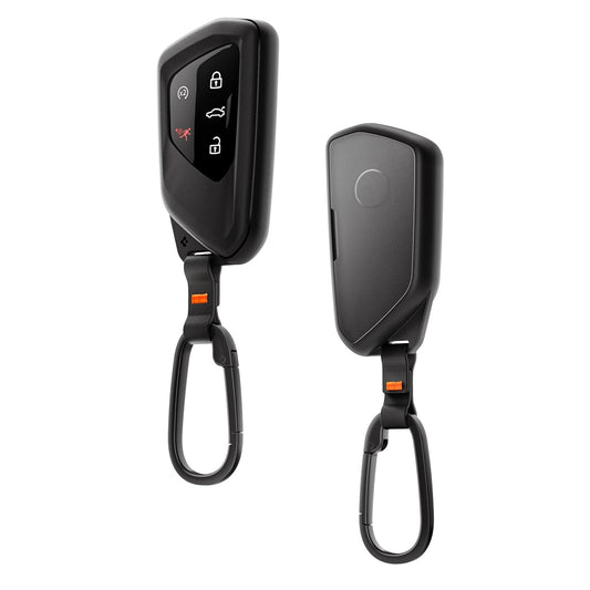 Spigen Light Slim Key Fob Cover with Carabiner Designed for Volkswagen Golf ID4 Tiguan Atlas Smart Key Fobs