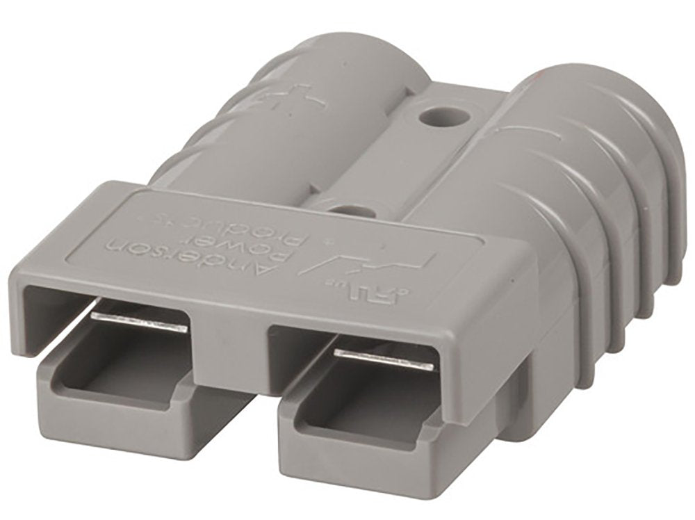 Anderson Power Products SB50 Connector Kit, 50 Amps, 36V Gray Housing, w/ 6 AWG, 6319 (Pair)