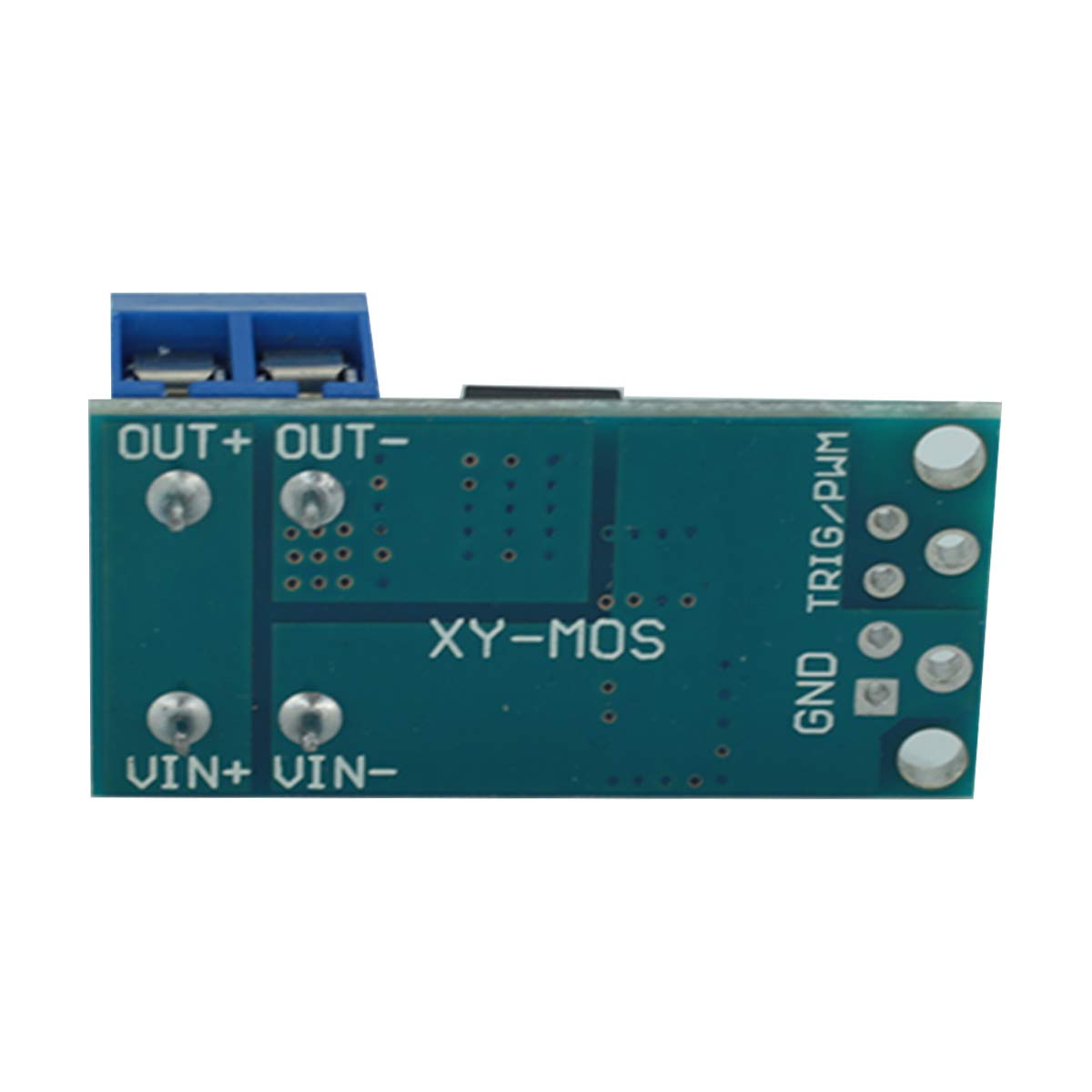 DEVMO 10 PCS DC 5V-36V 15A(Max 30A) 400W Dual High-Power MOSFET Trigger Switch Drive Module 0-20KHz PWM Adjustment Electronic Switch Control Board Motor Speed Control Lamp Brightness Control