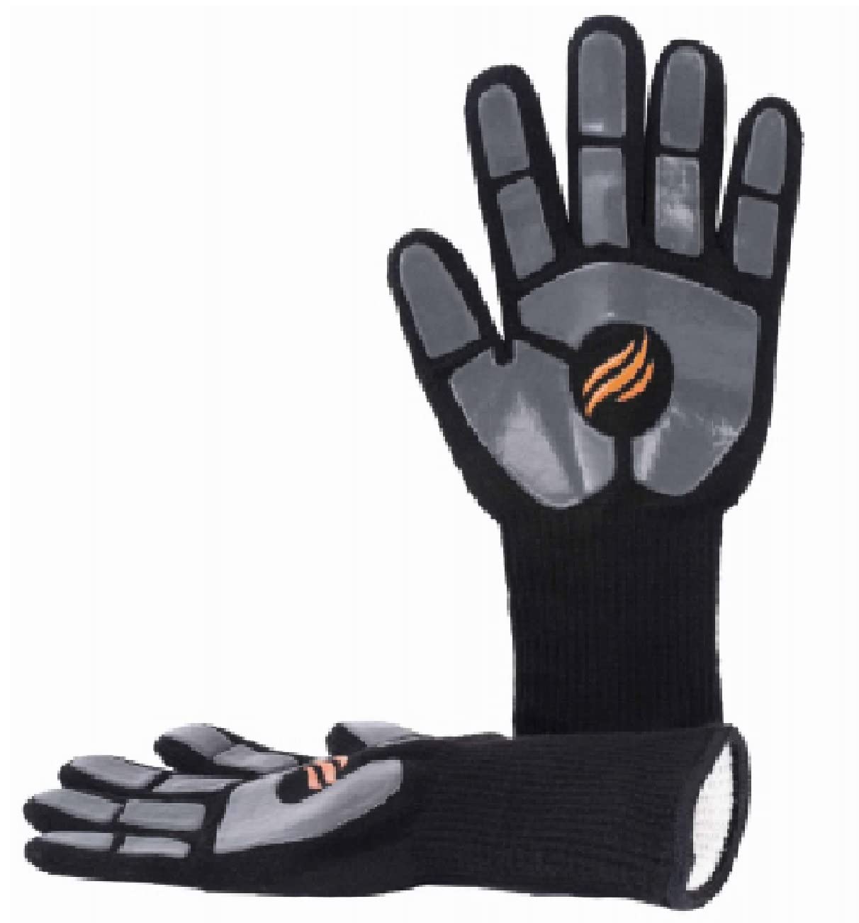Blackstone 5558 Griddle Gloves, Black, Gray, Orange