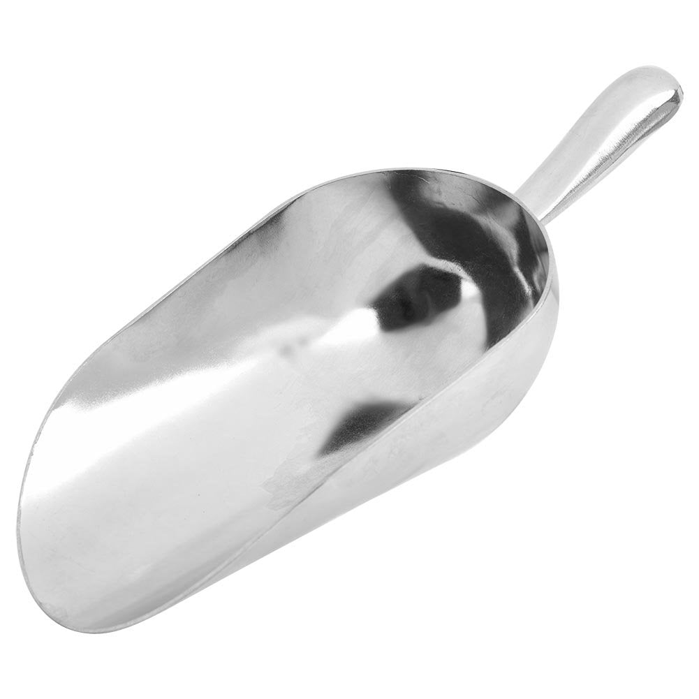 38oz Aluminum Alloy Ice Scoop, Metal Kitchen Food Scoop for Candy, Flour, Sugar, Coffee Bean, Pet Food