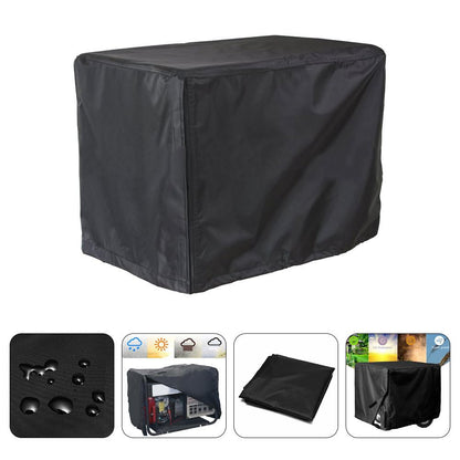 Yardwe Outdoor Generators Covers Heavy Duty Portable Generator Cover Weather Resistant Generator Cover Rain Shelter for Most Generator, 26 x 20 x 20 Inch