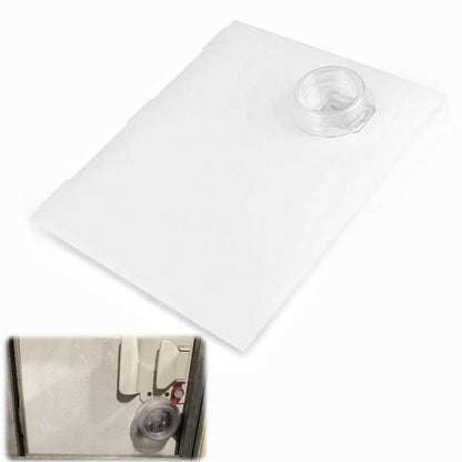 Liyquint RV Screen Clear Door Slide Panel 239061 Replacement Sliding Panel with Push-Down Knob Opener, with RVs Enhance Your Travel Experience (1)