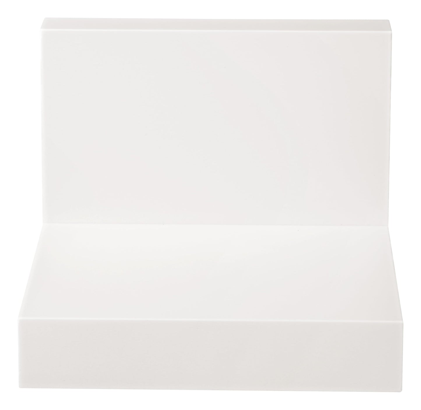 Command Display Floating Wall Shelves, 2 Ledges 8 Strips, Damage-free Decorating, Quartz
