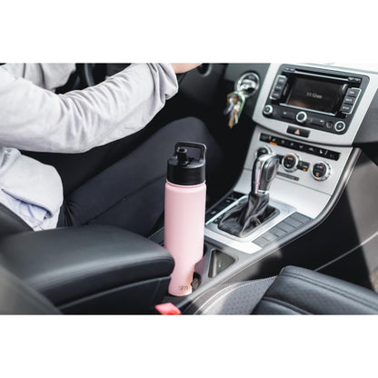 Simple Modern Water Bottle with Straw | Insulated Stainless Steel for Sports Gym | Summit Collection | 22oz | Almond Birch