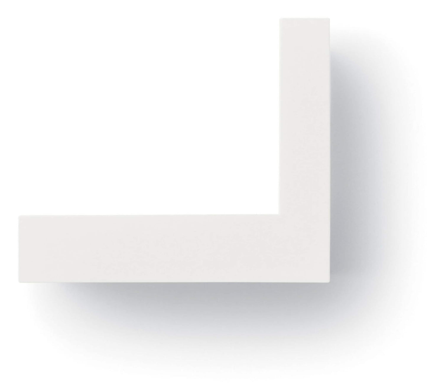 Command Display Floating Wall Shelves, 2 Ledges 8 Strips, Damage-free Decorating, Quartz