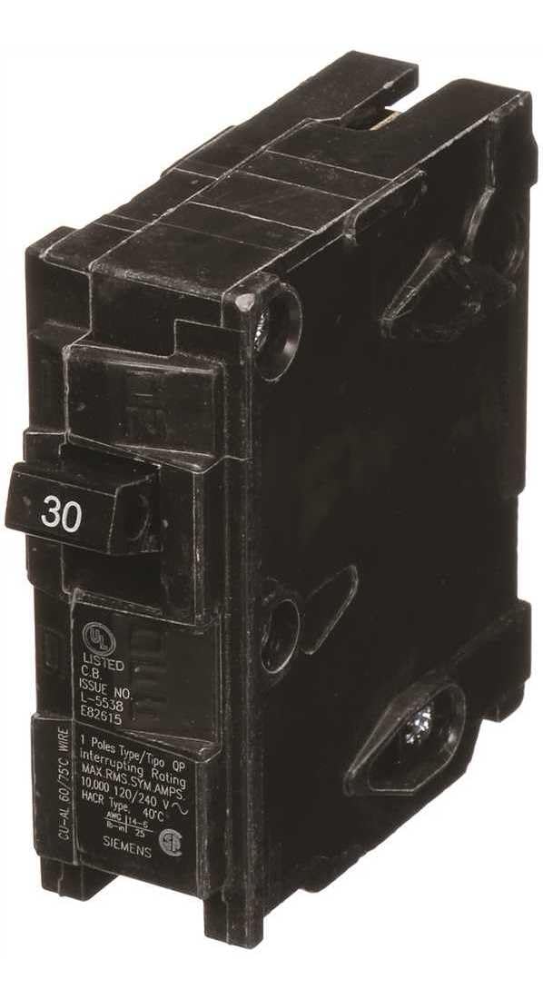 Parallax Power Components ITEQ130 1 Pole 30 Amp Circuit Breaker