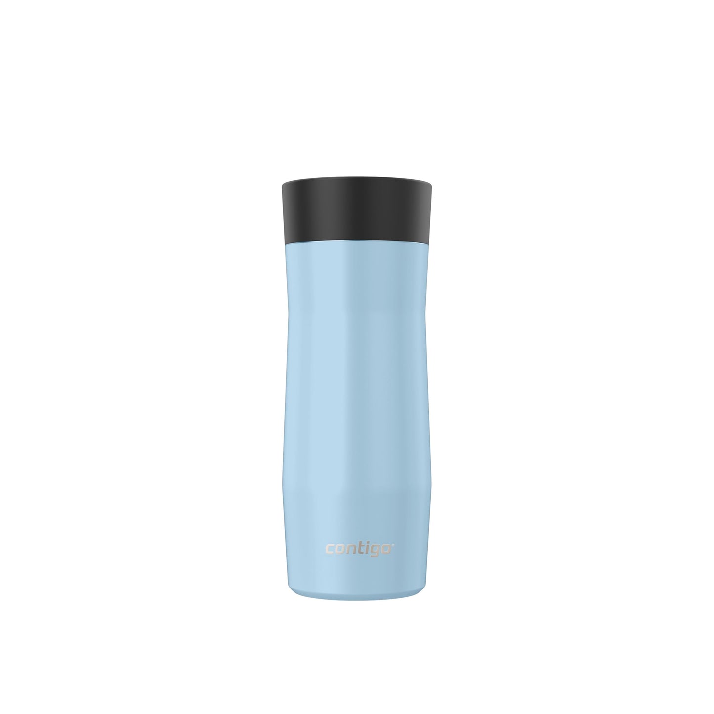 Contigo West Loop 3.0 Stainless Steel Travel Mug with Tea-Bag Hook & Spill-Proof Lid, Vacuum-Insulated Reusable Cup Coffee and Tea, 16 oz (473 mL), Glacier - Keeps Drinks Hot up to 11 Hours