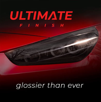 VViViD+ Ultimate Headlight Taillight Tint Vinyl Wrap (Dark Smoke, 12" x 7ft)