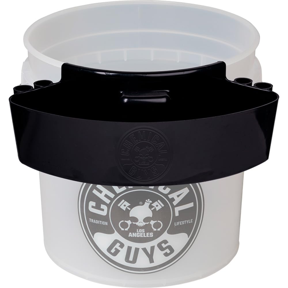 Chemical Guys Freeloader Bucket & Dolly Organizer, Black, Keep Soap and Water in the Bucket and Your Supplies Organized, Great for Washing Cars, Trucks, Motorcycles, SUVs, RVs & More