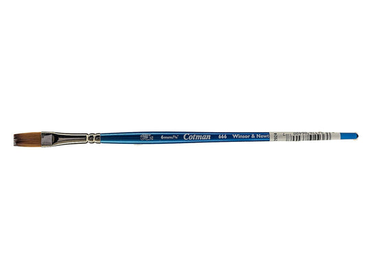 Winsor & Newton Cotman Water Colour Series 666 Short Handle Synthetic Brush, SH ¼
