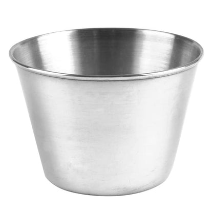 Artcome 30 Pack Stainless Steel Condiment Sauce Cups Great for Dipping and Portion Cups, 2.5 oz