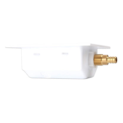 Solimeta Ice Maker Outlet Box Without Water Hammer Arrestor，PEX Connection, 1/4-Turn Ball Valve