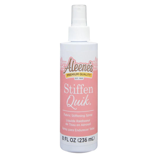 Aleene's 15581 Stiffen-Quick Fabric Stiffening Spray, 8-Ounce