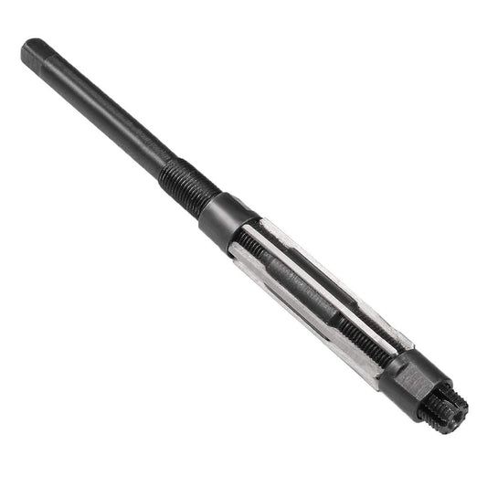 uxcell Adjustable Hand Reamer 13.75-15.25mm High Speed Steel H8 6 Straight Flutes Milling Cutter Tool Metric Reaming Drill Bit for Metal