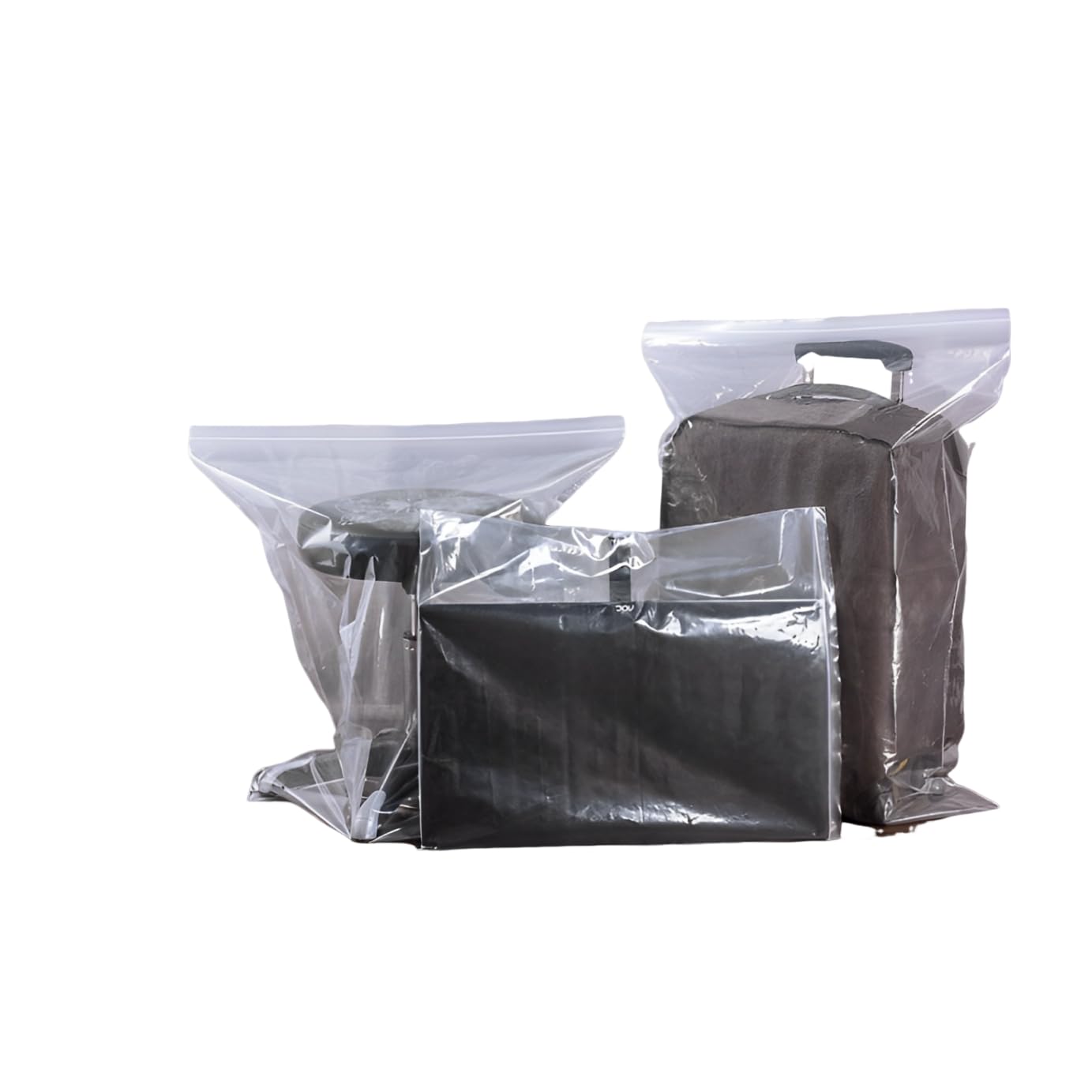 25 Pieces Large 5 Gallon Plastic Zipper Storage Bags 18x24 Inches Clear Reclosable Storage Bag