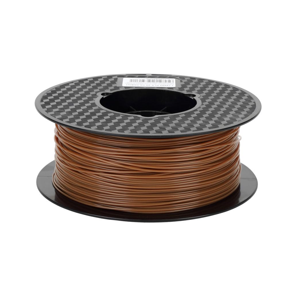 CC3D Temperature Colour Change PLA Filament Brown to Green PLA Filament 1.75mm 1KG 3D Printer Filament 2.2lbs FDM 3D Printing Material Colour Changing with Temperature Filament
