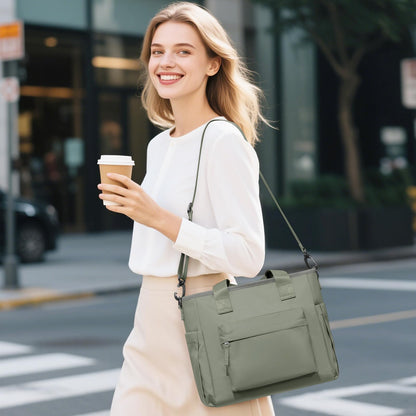 Lunch Bag Insulated Lunch Box Leakproof Lunch Tote Bags for Women Men,Portable Thermal Cooler Bag Lunch Containers with Shoulder Strap for Work, Family, Picnic, School, Outdoor,BBQ C5-Greygreen