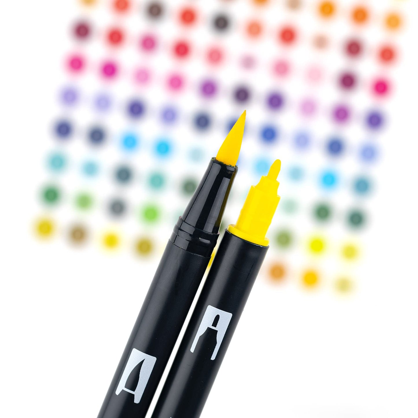 Tombow Dual Brush Pen Art Markers, Primary, 10-Pack