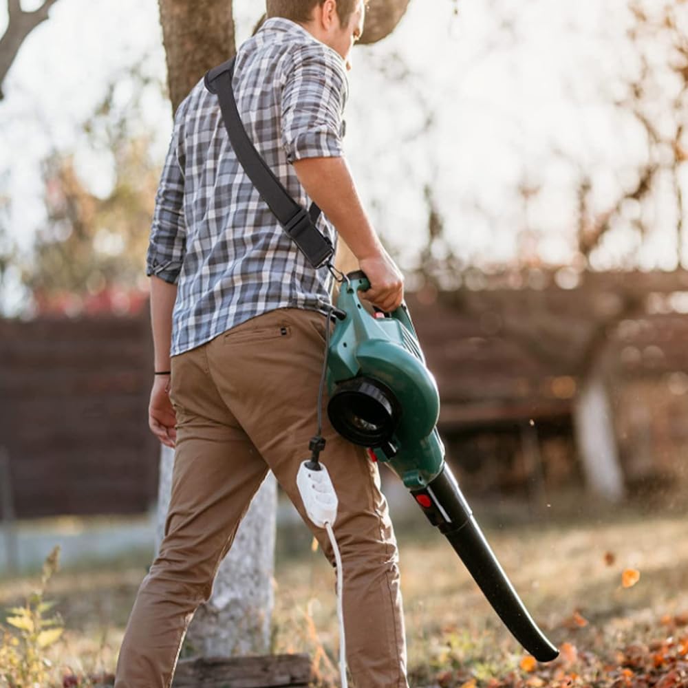 15.35in String Trimmer Handle,with Shoulder Strap Harness,Ergonomic Trimmer Aluminum Alloy Grip with Bracket Clamp,Weed Eater Extension Handlebar Attachment for Lawn Care Landscaping Yard Trimming