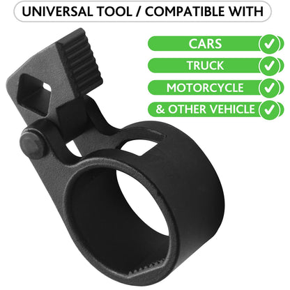 Toolwiz Inner Tie Rod Removal Tool Kit, 3/8'' Universal Low Profile Tool and Inner Tie Rod Hex Wrench Repair Remover 27-42mm End Accessory for 1/2" Square Drive, 2pcs for Most Cars Repair
