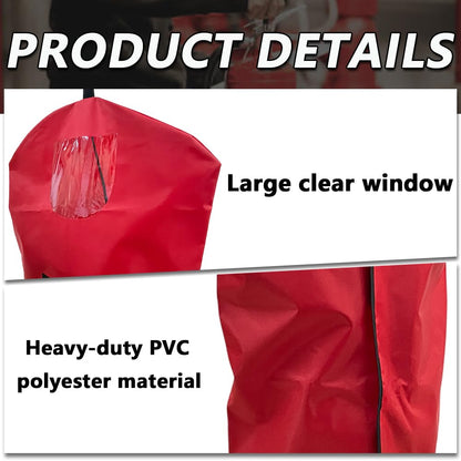 Fire Extinguisher Cover, Heavy Duty Fire Sa-fety Protective Sleeve from Scuffs & Scratches Accessories, 17"Wx22"L, 1 Pcs (5-13LB)
