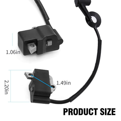 Vkinman 4238 400 1301 Ignition Coil Module Magneto with Wire, Replacement for Stihl TS410 TS420 Concrete Cut-Off Saw, Replaces 4238 400 1301 4238 400 1307 42384001301 42384001307