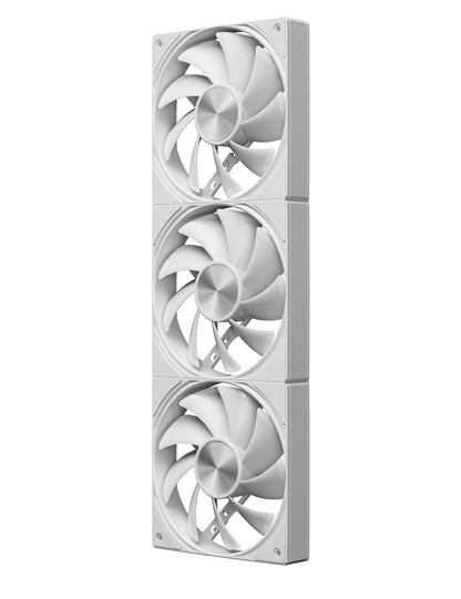 upHere U3T3-1650 pwm,High Performance Cooling Fan,4-Pin,1650 RPM (360mm,White)