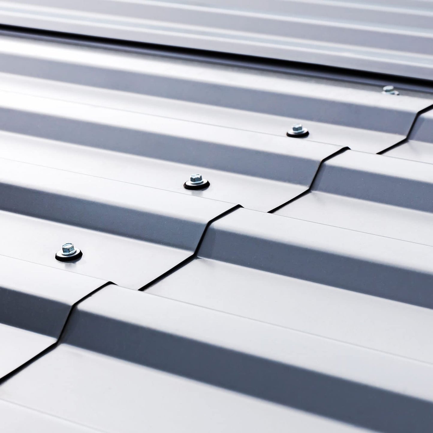 uxcell #12 x 3/4" Self Drilling Screws with Rubber Washer, 100pcs Zinc Plated Steel Roofing Screws Hex Head Self Tapping Screws with EPDM Washer for Metal to Metal