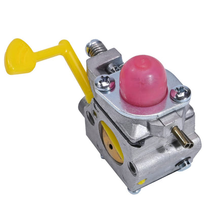 WT-847 Carburetor Replacement Kit Compatible with Poulan BVM200VS PPB430VS VS2000BV Weed Eater Blower Carb with Gasket Fuel Filter Primer Bulb Fuel Line Spark Plug Replaces # WT-847 545081831