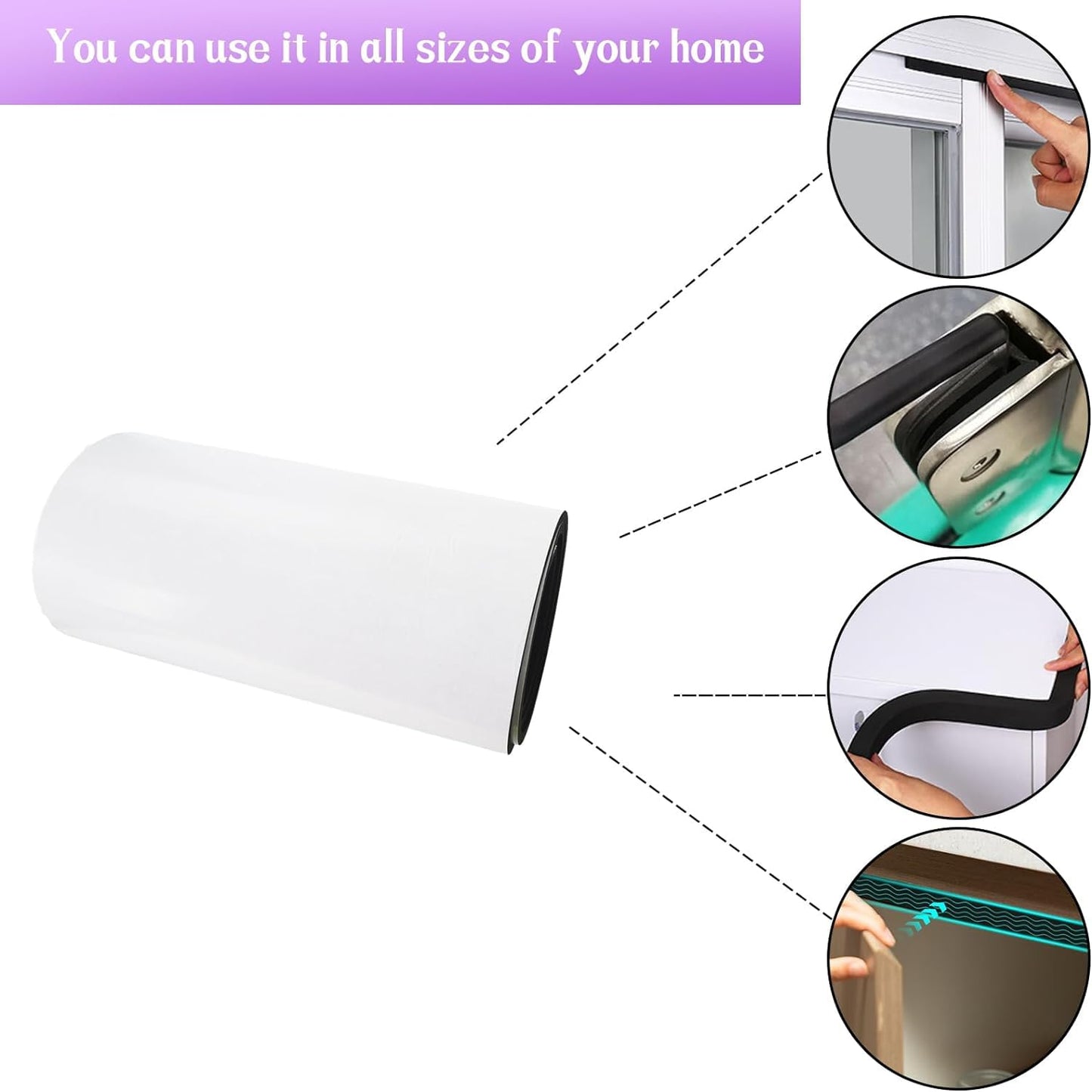 Uotyle Black Sponge Foam Rubber Sheet, EVA Foam Roll 72"x17"x0.25" Thick High Density Craft Foam for Cosplay Costumes, Crafts, DIY Projects