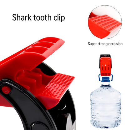 4pcs Car Wash Floor Mat Clamps, Swivel Large Anti-Slip Stainless Steel Spring Clamps Wall-Mounted Powerful Cleaning Clip for Heavy Duty Mat