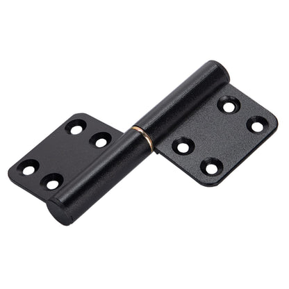 6 Pcs 4 Inch Lift Off Hinges Flag Hinges Black Door Hinge Small Lift-Off Hinge Removable Hinges