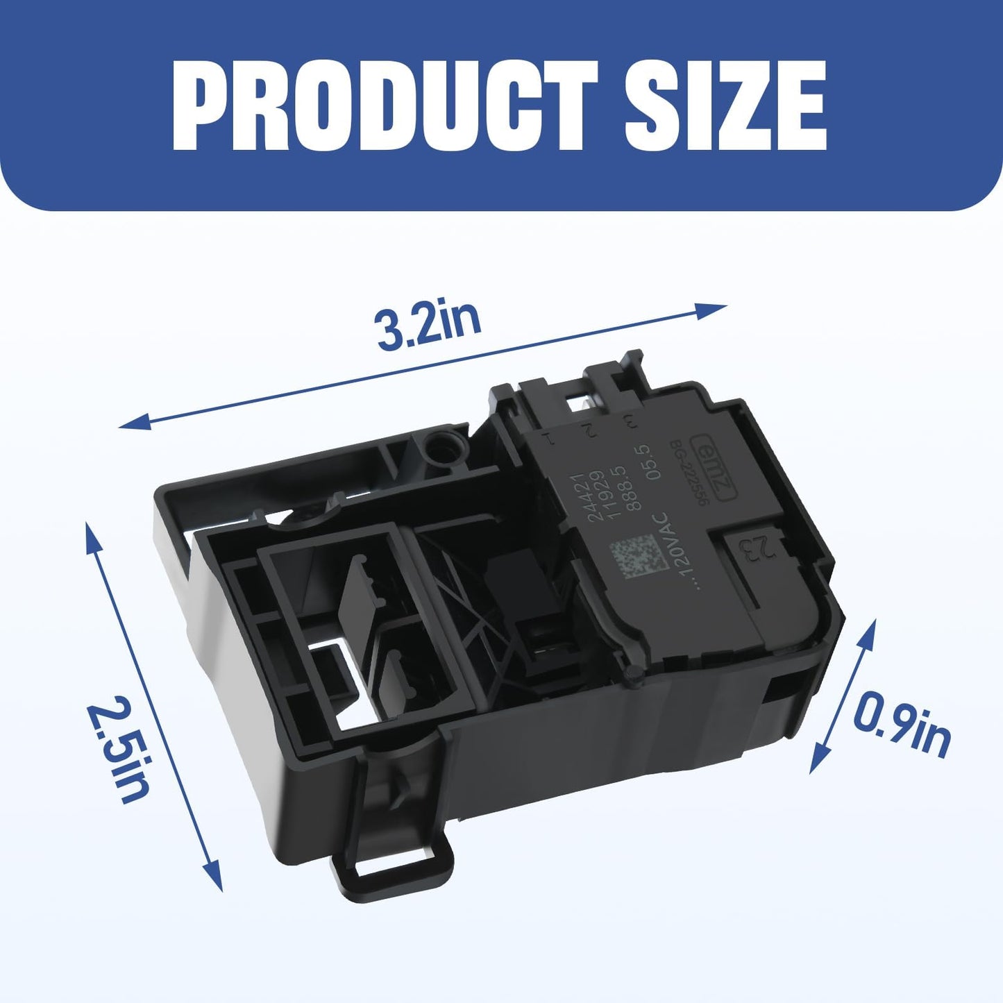 HPUY WH01X27954 Washer Lid Lock Switch Compatible for GE Washer Lid Lock Switch and Hotpoint Replace 290D1580P004 290D1580P002 WH01X24114 WH01X26114