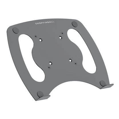SHOPPINGALL Laptop Mount Tray for Monitor Arms and Stands | Holds 13 to 17 Laptops Notebook Arm Tray Laptop Holder Arm Plate Fits 75 x 75 and 100 x 100 VESA Mount Holes - SA-D15-Black