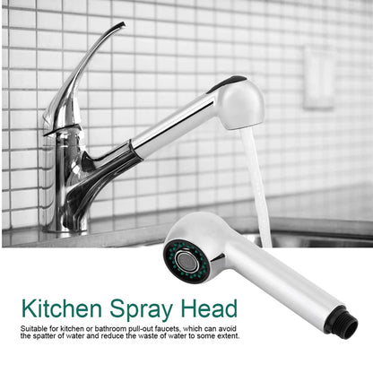 Pwshymi Pull Out Sink Sprayer Head for Kitchen Bathroom, Pull Out Faucet Sprayer Nozzle Sink Faucet Spray Head Replacement Hot for chen Sink Bathroom