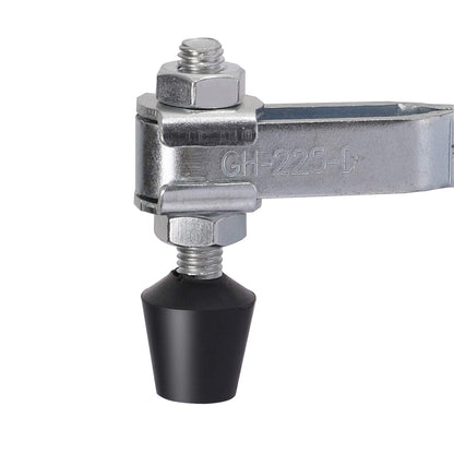 KEILEOHO 6 PCS 225D Toggle Clamps, Hold Down Clamp 500lbs Holding Capacity, Quick Release Horizontal Toggle Latch Clamp, Adjustable Heavy Duty Toggle Clamp Hand Tool for Woodworking Jigs, Welding