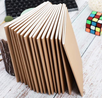16 Pack Notebook Journals for Travelers, Students and Office, Writing Diary Subject Notebooks Planner with Thick Paper, 60 Pages, 30 Sheets, 8.3x5.5 inch, A5 Size, Travel Journal Set (Blank)