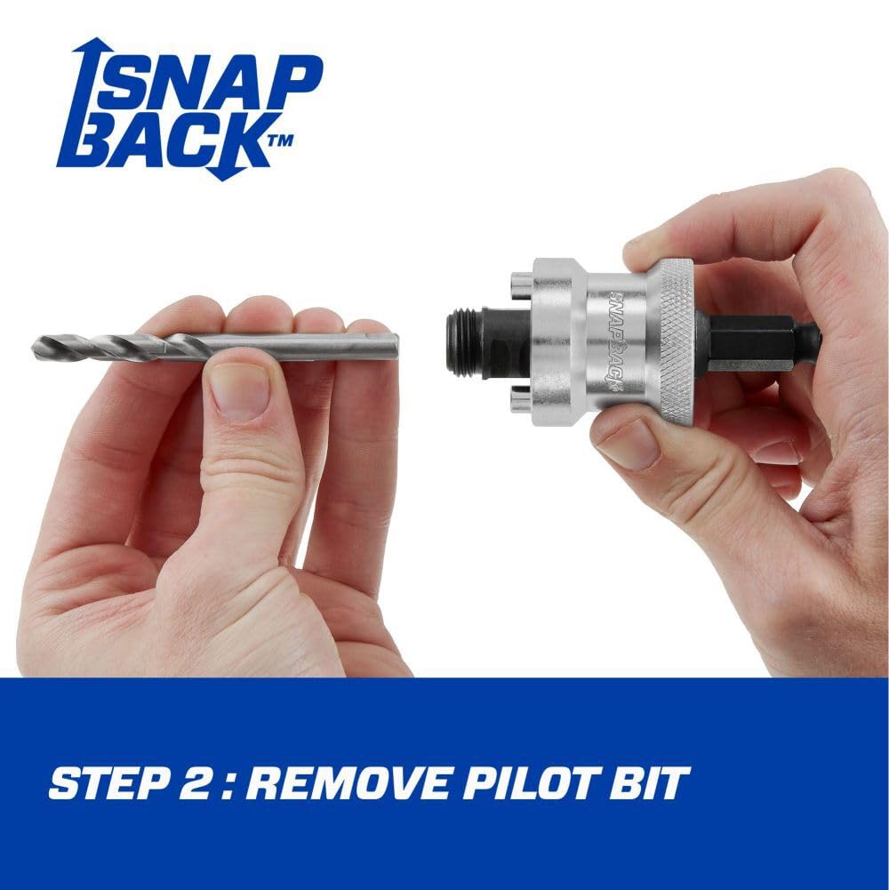 LENOX TOOLS Hole Saw Arbor, 1/2-in, Quick Change (LXAH9912PBM)