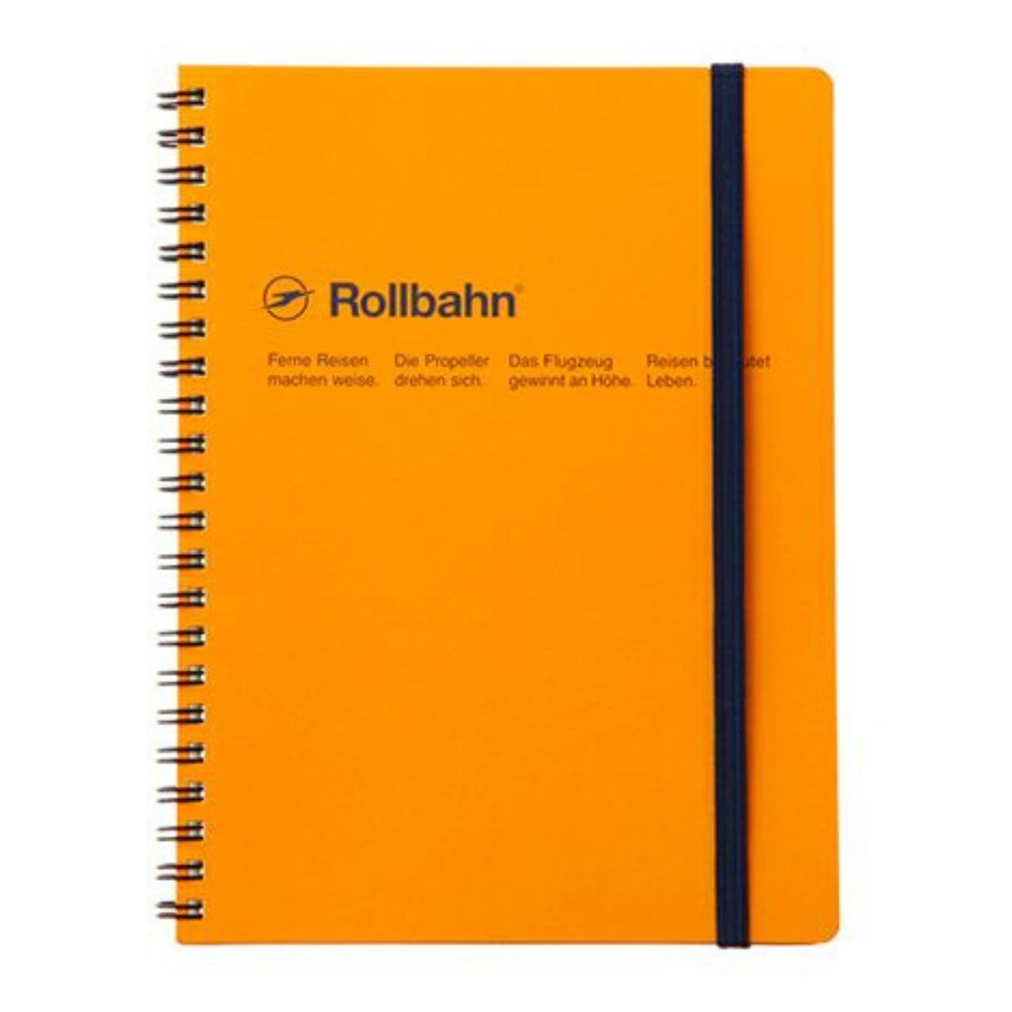 Delfonics Rollbahn Spiral Notebooks: 6-1/2 in. x 8.5 in. (Yellow)
