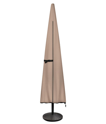 ULTCOVER Patio Parasol 600D Waterproof Outdoor Market Umbrella Cover - Fits Market Umbrella 7-10 Feet