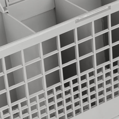 Universal Multipurpose Dishwasher Basket - Cutlery Replacement Storage Box with Handle (240 X 135 X 123mm)