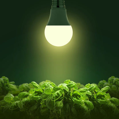 Briignite 4 Pack Grow Light Bulbs, LED Grow Light Bulb A19 Bulb, Full Spectrum Grow Light Bulb, Plant Light Bulbs E26 Base, 11W Grow Bulb 100W Equivalent, Grow Light for Indoor Plants, Seed Starting