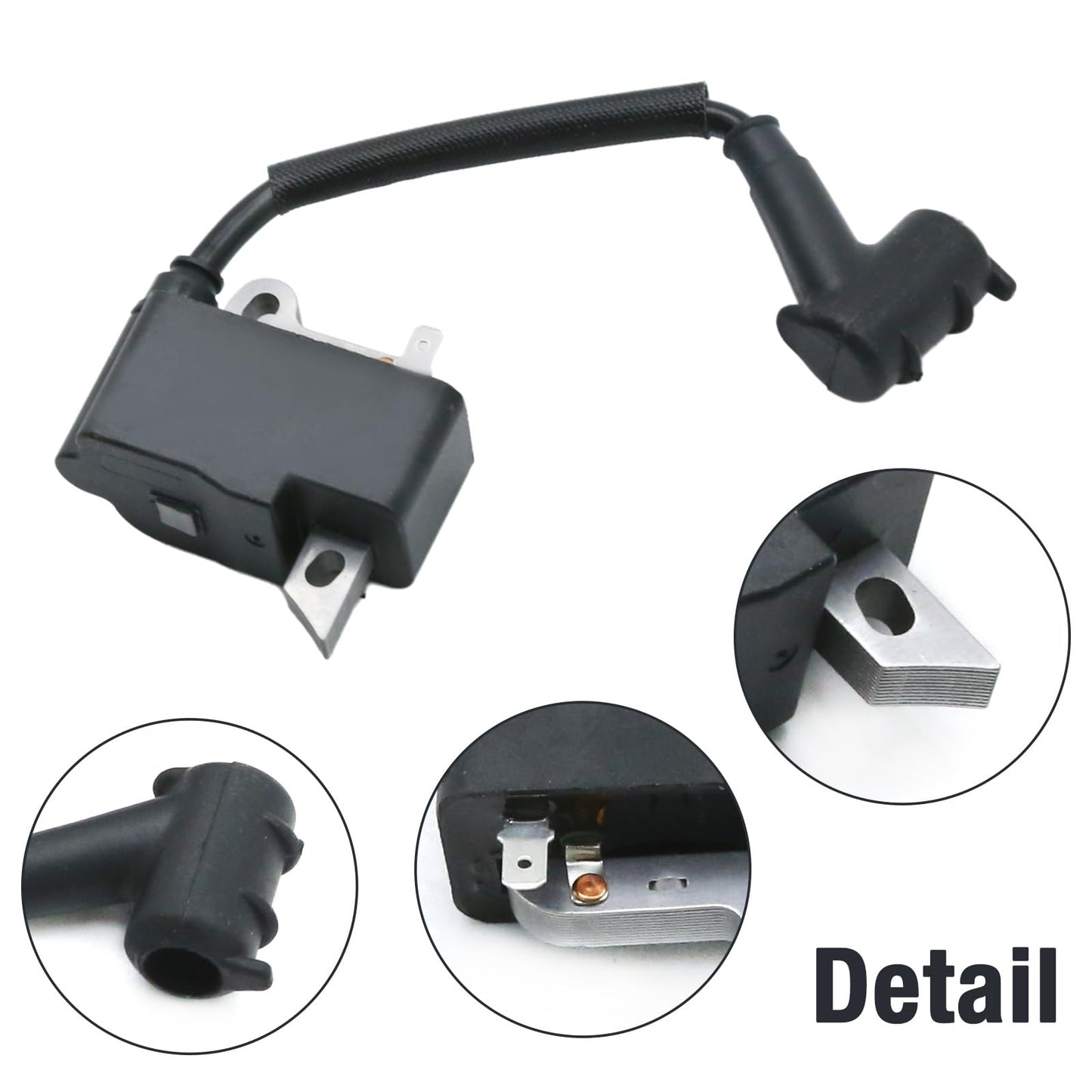 VIKKSAER 1133 400 1350 Ignition Coil Module with Spark Plug Fuel Filter, Replacement for Stihl MS270 MS280 MS 270 280 Chainsaw, Replaces 1133-400-1350