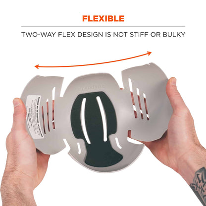 Universal Safety Bump Cap Insert, Lightweight, Fits Into Any Baseball Hat, Skullerz 8945, Gray