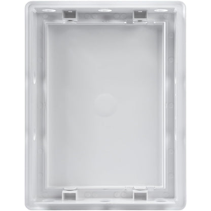 Vent Systems White ABS Plastic - Access Panel 6 x 8 Inch - Access Panel with Door for Drywall, Wall and Ceiling Electrical and Plumbing Service Wall Hole Cover - Exterior Dimensions 6.7x8.7 Inches