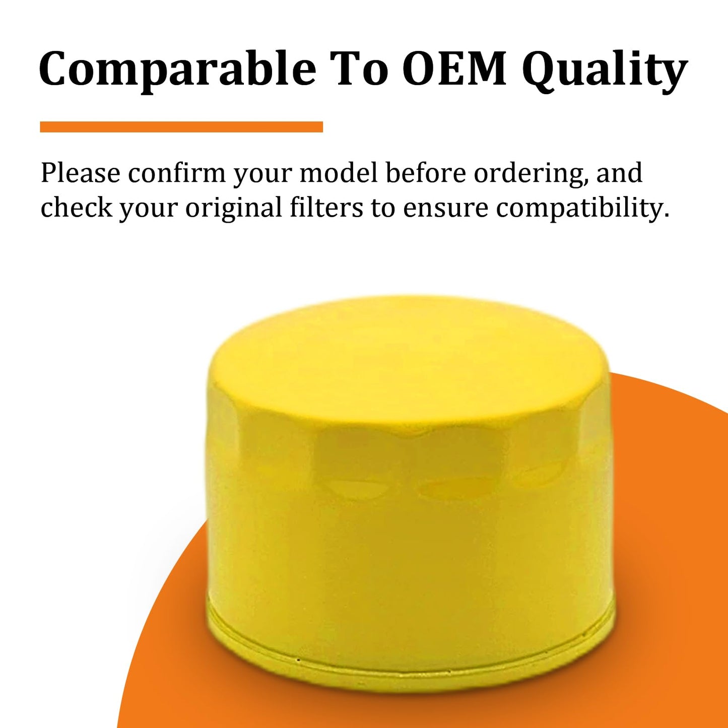 492932 492932S Oil Filter for Brigs and Straton 695396 696854, John Deere AM125424 GY20577 LG492932S, Compatible with Kawasaki 49065-7007 49065-0721 (4 PCS)